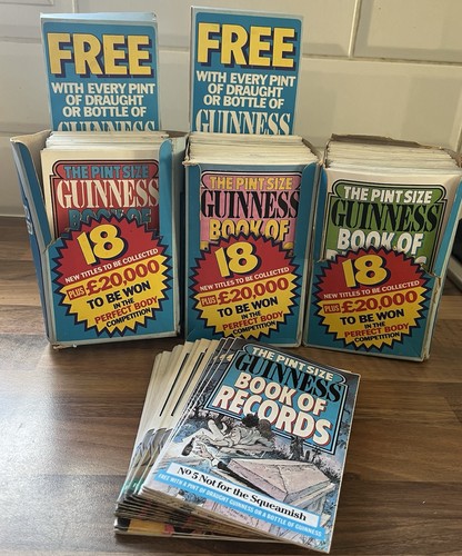 Pint size guinness book - size,