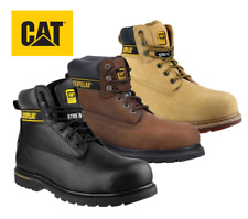 Caterpillar Holton Safety Boots +FREE 3PR £9 SOCKS Goodyear Welted Men's Work
