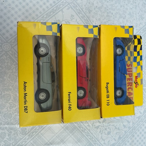 Maisto supercar collection set - maisto,