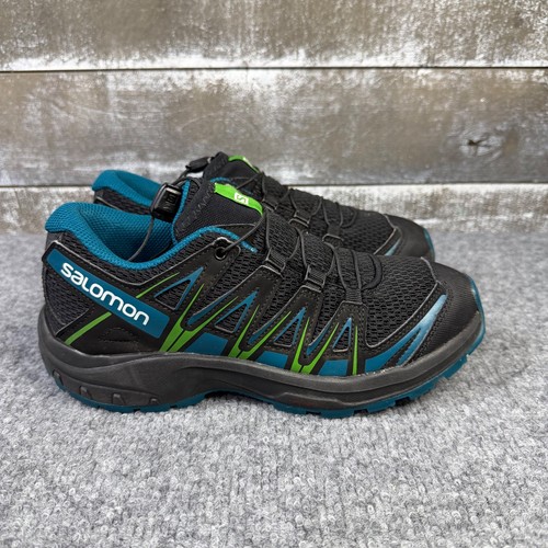 Salomon black turqoise green - salomon, black/turqoise/green