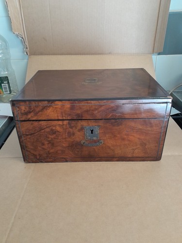 Victorian writing slope box - box, no