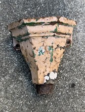 Antique Vintage Gutter Cast Iron Rain Water Hopper Garden Planter Flower Display