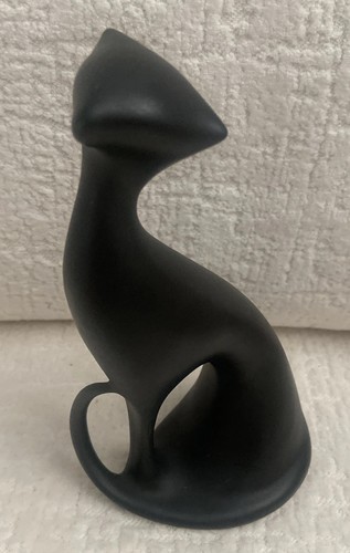 Vtg modernist black - modernist, cat