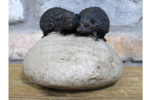 Garden hedgehog ornament resin - garden,