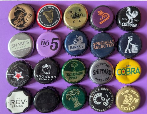 Beer lager bottle tops - /lager,