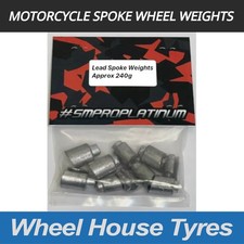 SM Pro Lead Motorcycle Spoke Weights