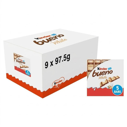 Kinder bueno white - bueno, milk