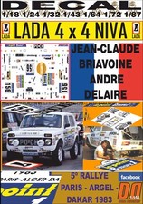 DECAL LADA NIVA 4x4