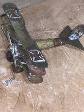 Trench Art German bi Plane WW1