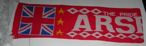 Arsenal scarf the - pride, of