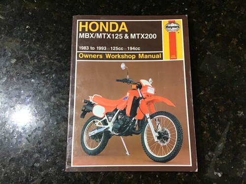 Honda mbx mtx125 mtx200 1983 - &,