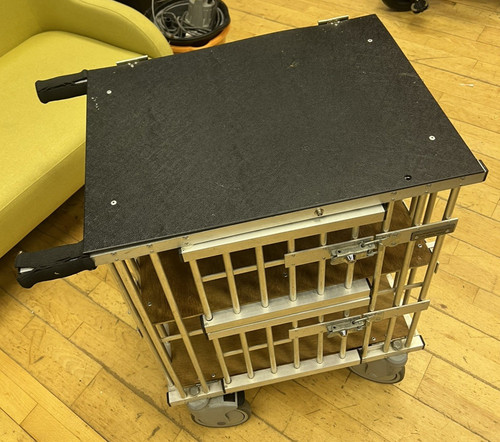 Used toy dog - used, trolley