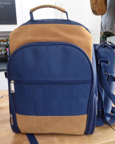 Cooler backpack picnic set - set, for