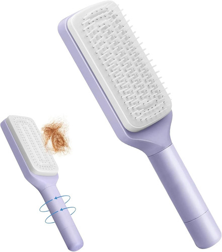 Self cleaning hair - cleaning, for