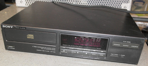 Sony cdp m26 - cd, working