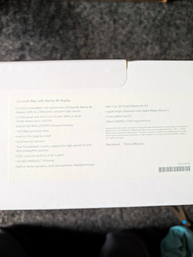 Apple imac 5in all one - apple,