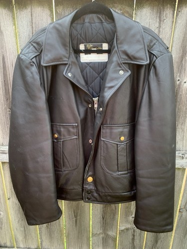 Vintage chicago police leather - vintage,