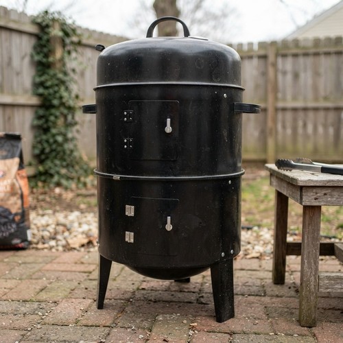 Barrel outdoor charcoal bbq - outdoor,