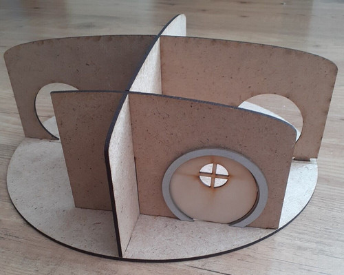 Circular basic blank room - 4,