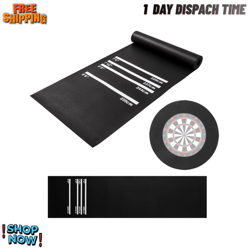 Professional dart mat 300cm - mat, x