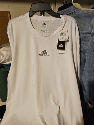 Adidas mens white techfit - mens,