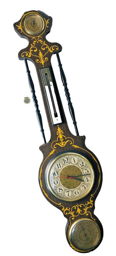 Barometer wood wooden - wood,
