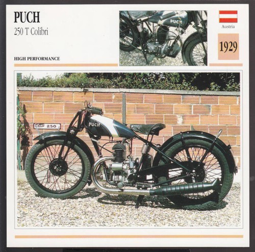 1929 puch 250cc - 250cc, colibri