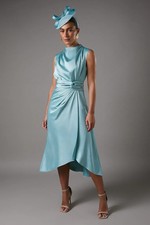 Coast Duck Egg Midi Dress