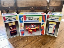 Vintage toys Pedigree Playtime Sindy 70s pretend kitchen fridge cooker utility