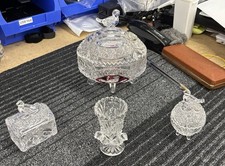 A Group Of Lead Crystal