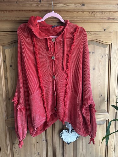 Kekoo red cotton oversized - kekoo,