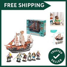 Pretend Play Pirate Ship with