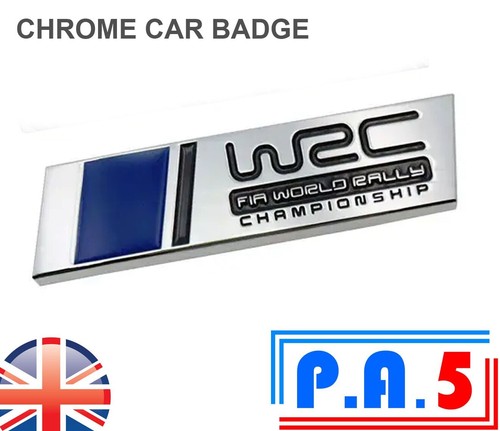 Rally racing car badge - 1x,