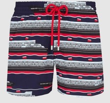 Vilebrequin Swim Shorts / Mens / Moorise / Blue Red / RRP £220
