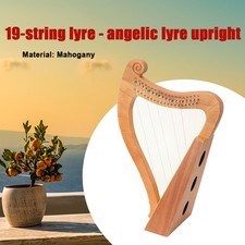 19 Strings Irish Harp Wooden