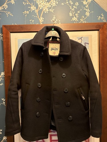 Superdry premium pea - coat,