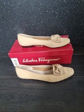 Salvatore Ferragamo Women's Flat Shoes  Suede Size  5 UK