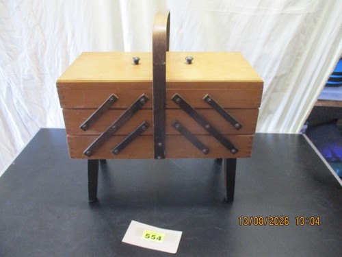 Vintage wooden cantilever - wooden,