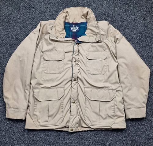 Woolrich men beige canvas - men's,