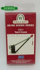 BNIB OO Gauge WILLS SS51 Goods Yard Crane, With Fixed Timber Jib - Plastic Kit