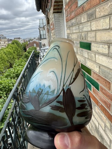 émile gallé vase decoration - Émile,