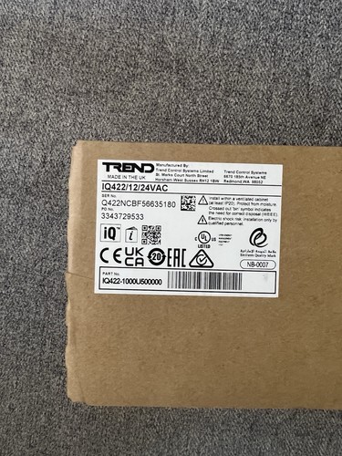 Trend iq422 controller - iq422,