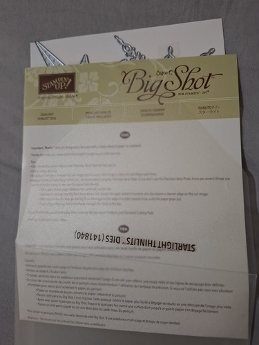 Stampin sizzix big shot - stampin',
