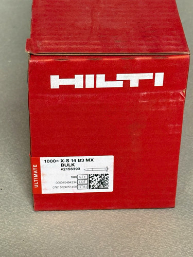 Hilti mx 14mm nail - 14,