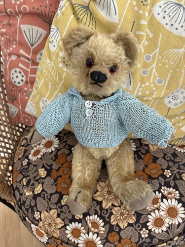 Vintage teddy bear - vintage, 13"