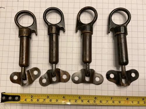 Bonnet hood spring catches - 4,