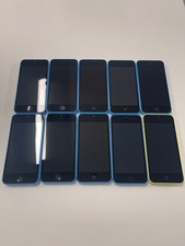 10x Apple iPhone 5C Mix Untested NON-Functional and Cosmetic Damage Job Lot