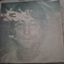 John Lennon imagine UK VINYL Apple LP Ex/Ex +  