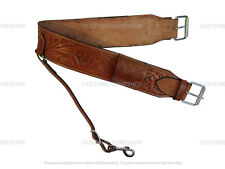 Western Cinch Roping Saddle Horse Pleasure Tooled Leather Girth 36" End to End