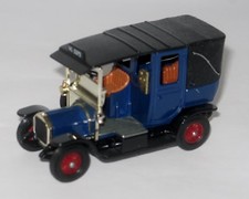 MATCHBOX YESTERYEAR Y28-C 1907 UNIC TAXI "LONDON" BLUE IN ORIGINAL BOX MIB